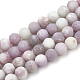 Fili di perle di giada lilla naturale G-T106-292-1