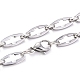 304 Stainless Steel Link Chain Necklaces STAS-O142-04P-2