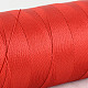 ポリエステル縫糸  レッド  0.7mm  約370m /ロール WCOR-R001-0.7mm-10-2