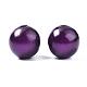 Spray Painted Miracle Acrylic Round Beads MACR-Q154-12mm-N06-2