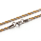 304 из нержавеющей стальной трос цепи ожерелья STAS-M174-012C-1