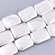 Shell Pearl Beads Strands SSHEL-T007-21G-1