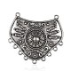 Tibetan Style Alloy Chandelier Components PALLOY-F133-15AS-1