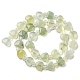 Chapelets de perles en jade naturelle nouvelle G-C062-A06-01-3