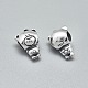 925 Sterling Silver European Beads STER-I019-08AS-2