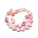Rosa naturale perline opale fili G-O170-07-2