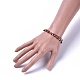Cowhide Leather Cord Bracelets BJEW-JB04494-5