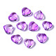 Perles de verre peintes par pulvérisation transparent GGLA-S054-012A-01-1