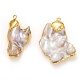 Colgantes de perlas naturales KK-H745-03G-2