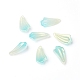 Colgantes de cristal de jade de imitación GLAA-L027-I01-2