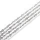 3.28 Feet 304 Stainless Steel Cable Chains X-CHS-F003-09P-D-1