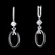 Trendy 925 Sterling Silver Hoop Earrings EJEW-BB20939-A-8