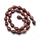 Natürliche rote Jaspis Perlen Stränge G-T004-04-2