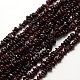 Natural Garnet Beads Strands G-P035-18-1