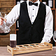 Porta organizer per bicchieri da vino in bambù a 12 foro ODIS-WH0025-150-4