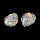 Cabochons en résine imitation opale RESI-E042-02-4