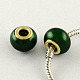 Bijoux bricolage européennes ensembles de bracelets: perles de verre européennes DIY-R030-M-4