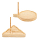 Nbeads 2 Styles Wooden Weaving Beading Loom Kit TOOL-NB0001-63-1