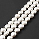 Electroplated Shell Pearl Beads Strands BSHE-G027-04-3