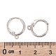 925 Sterling Silver Leverback Earring Findings STER-I017-090P-4