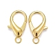 Zinc Alloy Lobster Claw Clasps X-E107-G-NF-3