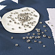 Kissitty 400 pièces 20 styles perles d'espacement en alliage de style tibétain FIND-KS0001-25-7