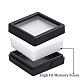 BENECREAT 24 Pack 3 Size Black Gemstone Display Box CON-BC0006-88-4