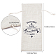 CREATCABIN Cotton Wine Gift Bag Success Is Doing Ordinary Things Extraordinarily Well Bag with Drawstring for Friends Client Teacher Housewarming Wedding Party Anniversary Christmas 5.91 x 13.39 Inch ABAG-WH0005-72G-2