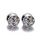 Hohle europäische Perlen aus 925 Sterlingsilber OPDL-L017-005TASG-1