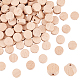 PH PandaHall 100pcs Flat Round Wood Beads 14mm Wood Coin Beads Antique Wood Spacer Beads Unfinished Wood Disc for Jewelry Necklace Bracelet Craft Making Home Christmas Macrame WOOD-PH0009-53-1