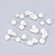 Shell Pearl Necklaces NJEW-P232-E-2
