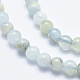 Natürliche Aquamarin Perlen Stränge G-K256-60B-3