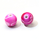 Vaporisez perles peintes rondes acryliques drawbench X-ACRP-S657-10mm-M-3
