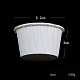Accesorios para taza de papel blanco de frijol cera depilación MRMJ-L008-01-6