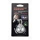Plastic & Iron LED Collar Light AJEW-P080-06-4