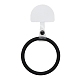 Anello pendente anti-smarrimento del guscio del telefono cellulare portatile PW-WG62755-01-1