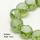 Electroplate Glass Beads EGLA-D028-14-1