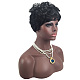 Mode Damen Perücken für schwarze Frauen OHAR-L010-019-3
