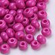 Baking Paint Glass Seed Beads SEED-Q025-4mm-M18-2
