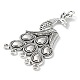Tibetan Style Alloy Chandelier Component Links PALLOY-D027-07AS-3