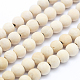 Chapelets de perles en bois naturel WOOD-P011-07-8mm-1