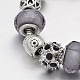 Kronenlegierung Rhinestone-Emaille Europäischen Perlen Armbänder BJEW-I182-02A-3