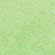 蓄光透明ガラスシードラウンドビーズ  穴なし/ドリルなし  グレードA  淡緑色  2~2.5mm  約10000個/袋 GLAA-F124-D05-A-3