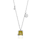 925 ожерелье из стерлингового серебра с цирконом 12 ожерелье с подвеской в виде созвездия ювелирные изделия юбилей подарки на день рождения для женщин мужчин JN1088C-1