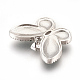 (vente d'usine de fêtes de bijoux) ensembles de zircone cubiques en laiton à la mode SJEW-J015-A02-3