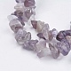 Améthyste naturelle brins pierre de perles G-R192-04-3
