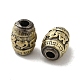 Perlas de latón enchapadas en estante estilo tibetano KK-Q805-37AB-2