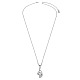 Ожерелье с подвеской из стерлингового серебра tinysand 925 с кубическим цирконием «Слеза радости» TS-N399-S-16-3