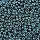 TOHOラウンドシードビーズ  日本製シードビーズ  （1207)つの不透明なターコイズブルーの大理石  11/0  2.2mm  穴：0.8mm  約1110個/10g X-SEED-TR11-1207-2