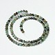 Turquoise africain chapelets de perles d'étoiles G-M201-38-8mm-2